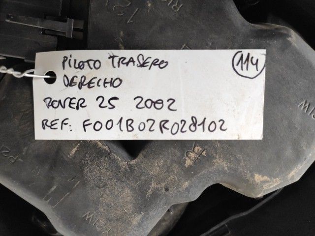 144 PILOTO TRASERO DERECHO ROVER 25 2002 REF F001B