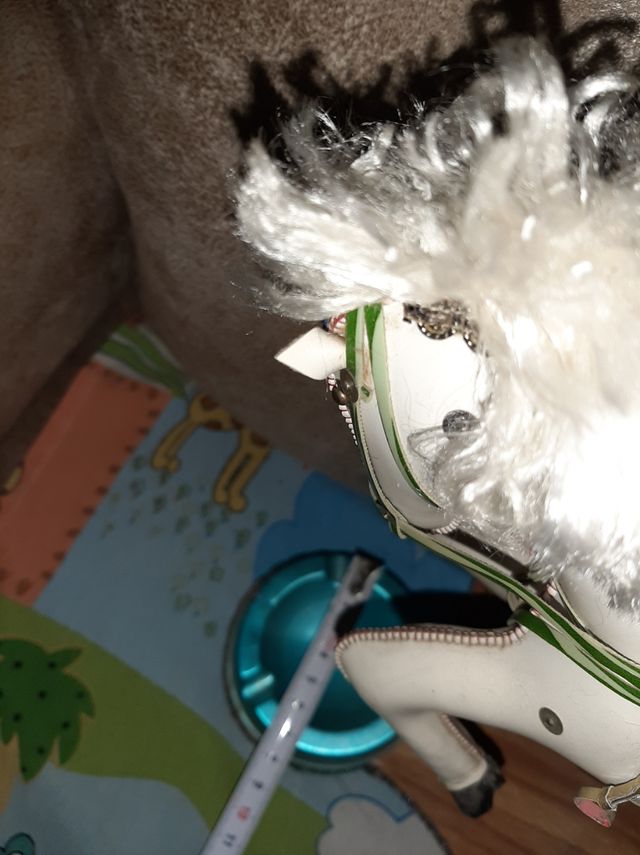 Caballos - cenicero de cuero hechos a mano