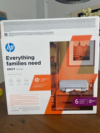 Impresora HP envy 6022e de segunda mano por 40 EUR en Madrid en WALLAPOP