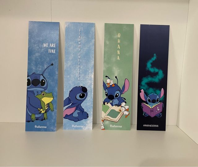 Marcapáginas de Stitch