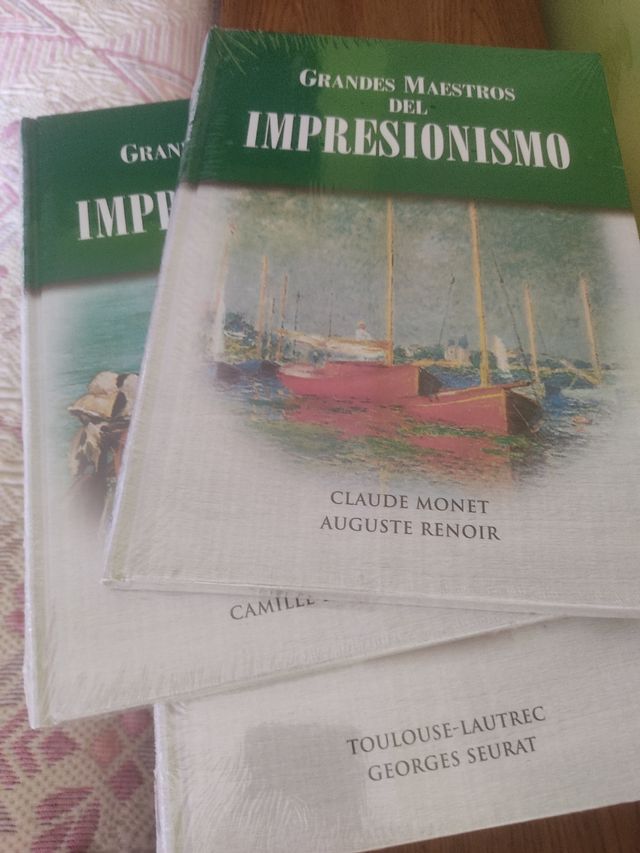 colección grandes maestros del impresionismo
