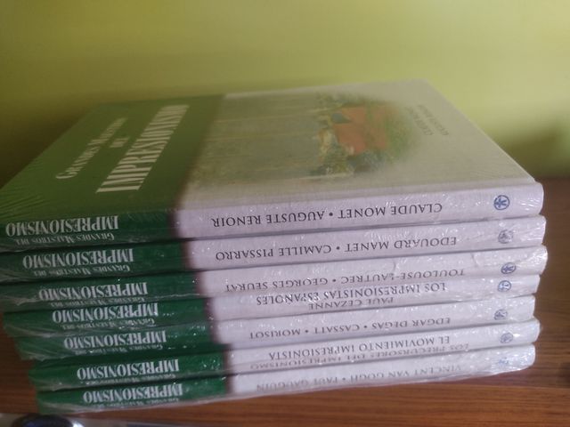 colección grandes maestros del impresionismo