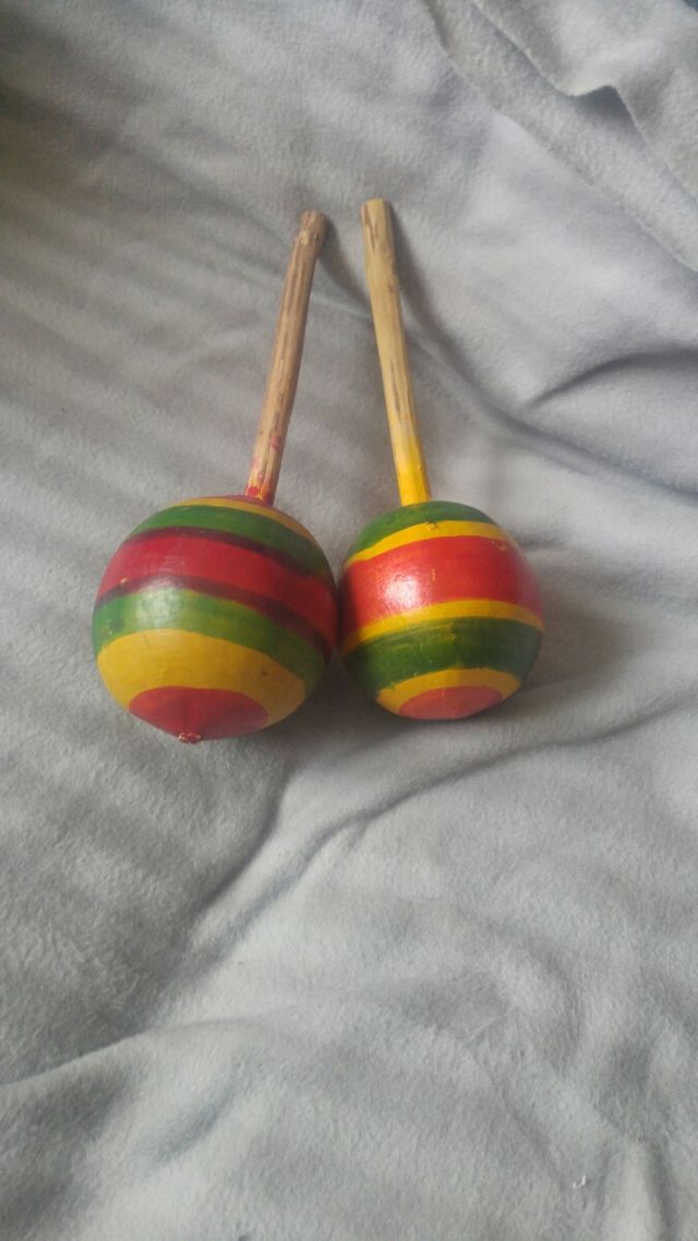 maracas artesanales+ cosas en mi perfil