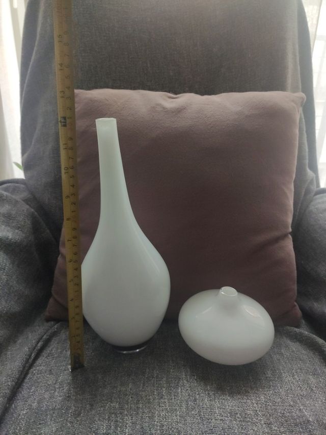 Conjunto Jarrones cristal translúcido