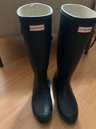 Botas agua azul de segunda mano por 15 EUR en Barcelona en WALLAPOP