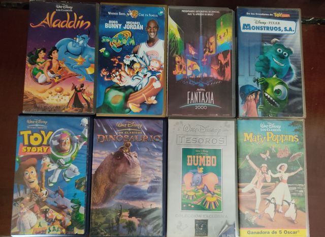 Películas vhs edición Walt Disney