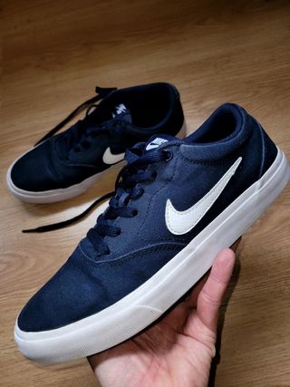 Zapatos NIKE - Sb Charge Cnvs CD6279 402 Midnight Navy/White - Sneakers -  Otros zapatos - Hombre | zapatos.es