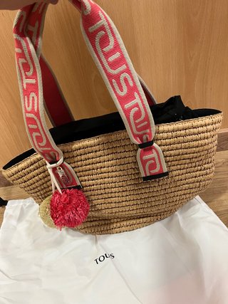 Capazo mimbre Tous de segunda mano por 60 EUR en Barcelona en WALLAPOP