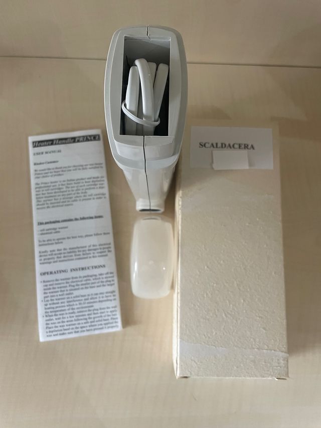 Scadacera rullo cera a caldo modello Prince 15W