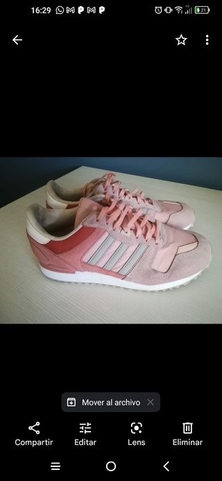 Zapatillas Adidas usadas talla 40 de segunda mano por 14 EUR en Valencia en  WALLAPOP
