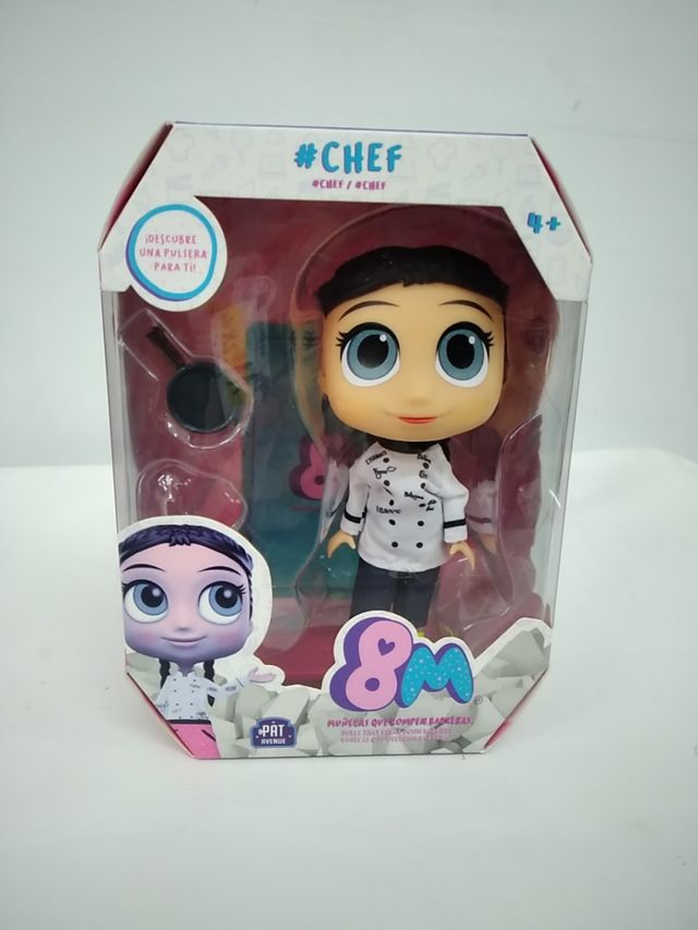 5 muñecas vestidas de profesiones