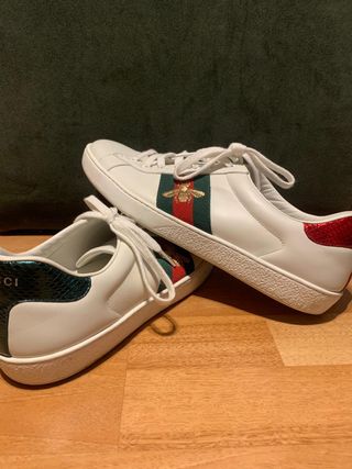 Zapatillas Gucci Bee (talla 46) de segunda mano por 250 EUR en Barcelona en  WALLAPOP