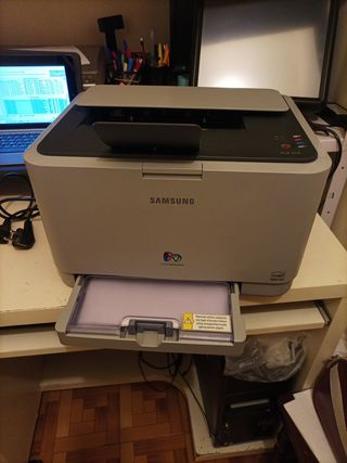 IMPRESORA LASER COLOR SAMSUNG CLP-310 de segunda mano por 35 EUR en  Gordexola en WALLAPOP