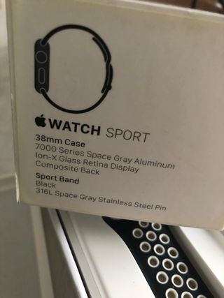 Apple Watch serie 7000 Sport . Serie 2. de segunda mano por 80 EUR en  Madrid en WALLAPOP