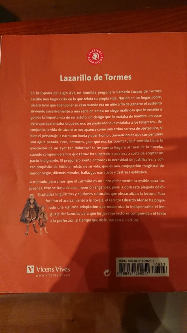 Lazarillo de tormes