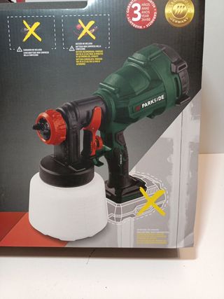 Pistola Bateria Pintura PARKSIDE Pintar de segunda mano por 65 EUR en  Alcorcón en WALLAPOP