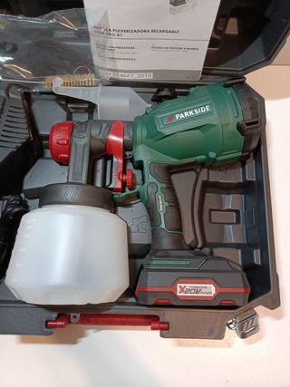 Pistola Bateria Pintura PARKSIDE Pintar de segunda mano por 65 EUR en  Alcorcón en WALLAPOP