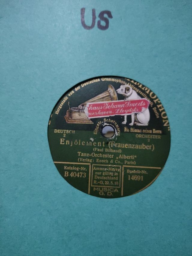Discos Pizarra 78rpm COMEDIAN HARMONISTS y Otros