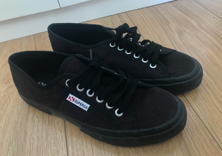 Zapatilla Superga Plus Cotu Negra - Compra Ahora | Dafiti Chile