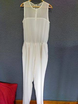MONO LINO CADENAS - Blanco roto | ZARA España