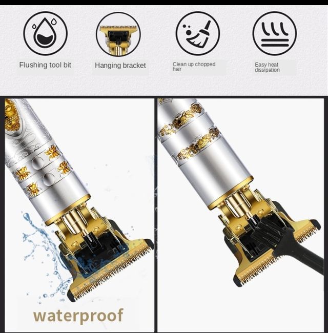 corta pelo barba profesional platino