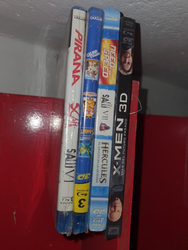 LOTE DE 100 BLU-RAY 3D..