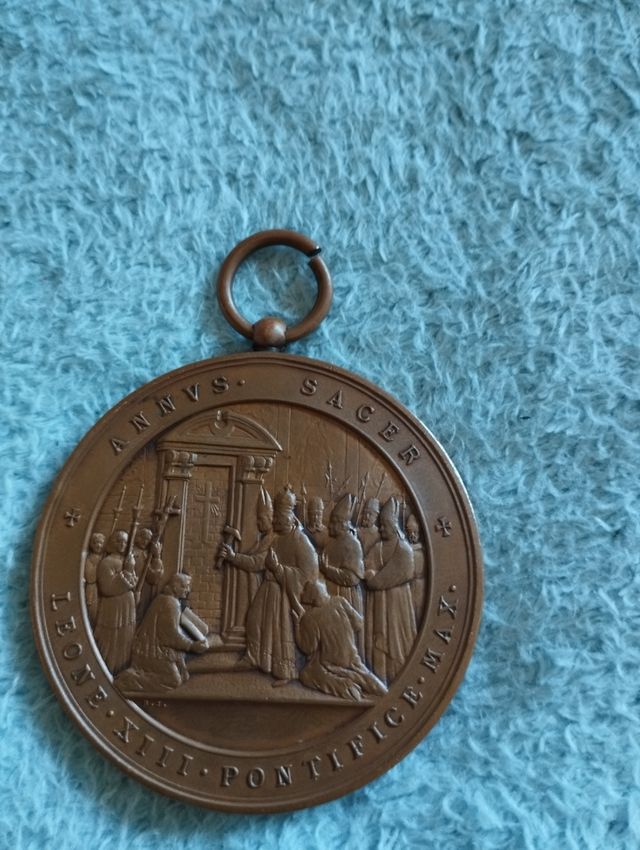 MEDALLON DE BRONCE DE 1900