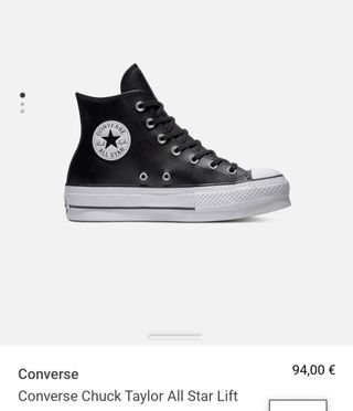 Zapatillas converse , talla38 original de segunda mano por 70 EUR en Alcalá  de Henares en WALLAPOP