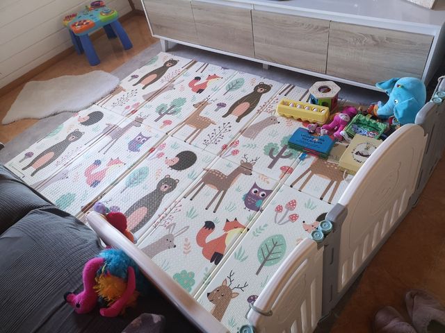 alfombra plegable bebe