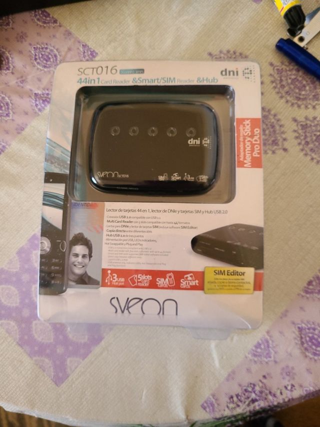 lector de tarjeta,dni y sim