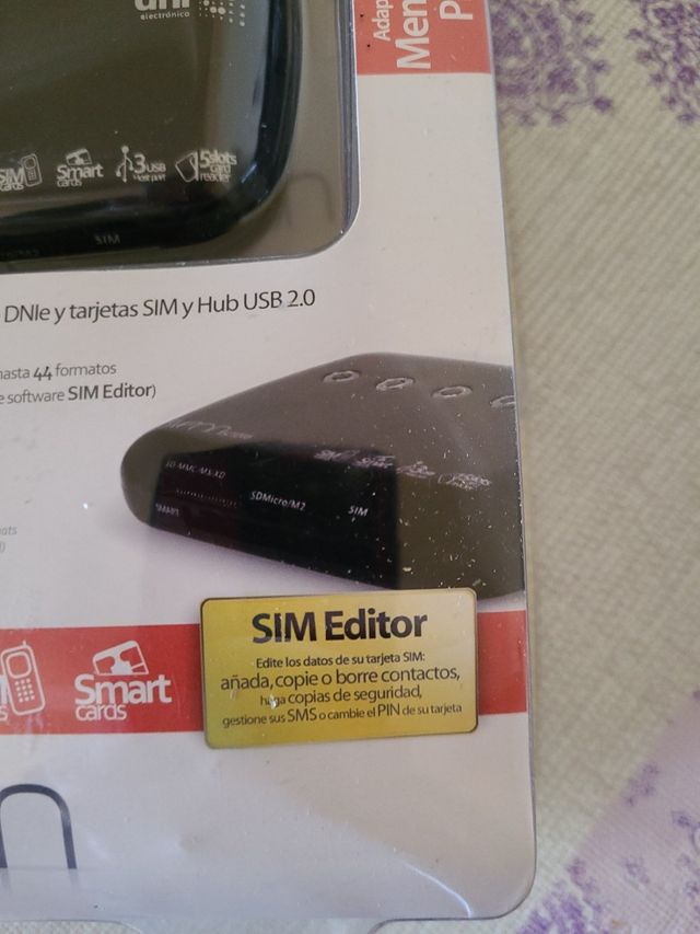 lector de tarjeta,dni y sim