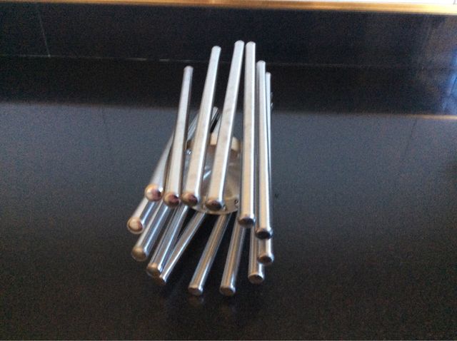 Centro de mesa o frutero inoxidable