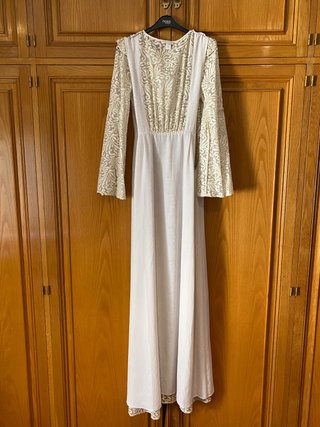 Vestido novia Hoss Intropia (anuncio 2\\/2) de segunda mano por 130 EUR en  Madrid en WALLAPOP