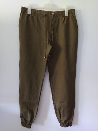 Pantalón lino mujer XL\\/42 Sfera de segunda mano por 7 EUR en Málaga en  WALLAPOP