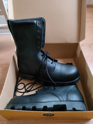 Zapatos Botas militares de compresión con punta de acero de cuero #2 |  Linio Colombia - OE189FA1K5YZLLCO