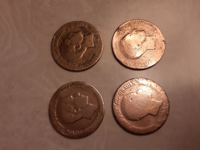 MONEDAS ANTIGUAS DE ALFONSO XII