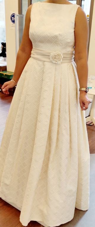 Vestido Novia Rosa Clara talla 42 de segunda mano por 250 EUR en Aranda de  Duero en WALLAPOP