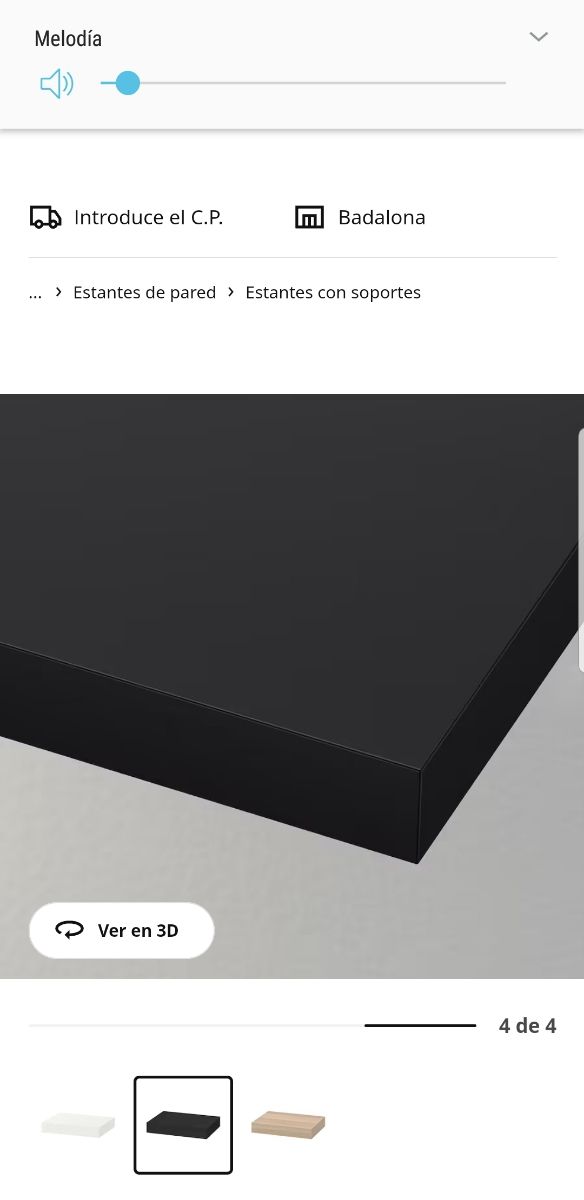 2 Baldas pequeñas color negro