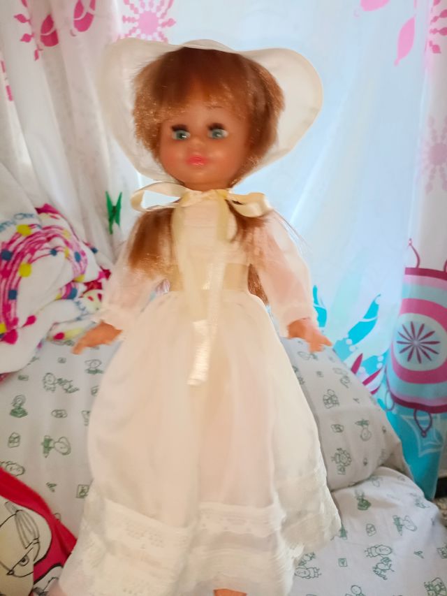 muñeca comunion años 70