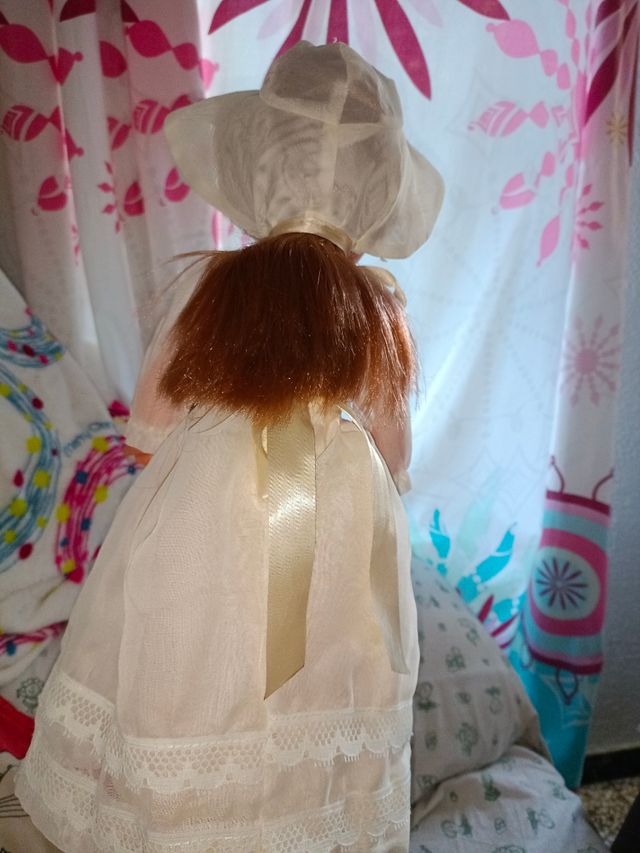 muñeca comunion años 70