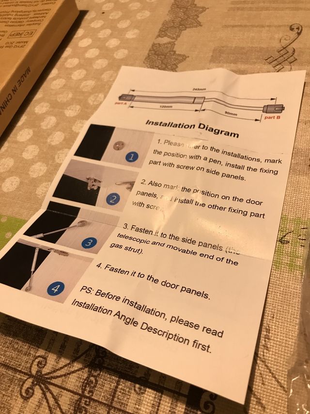 Hidráulico mueble cocina