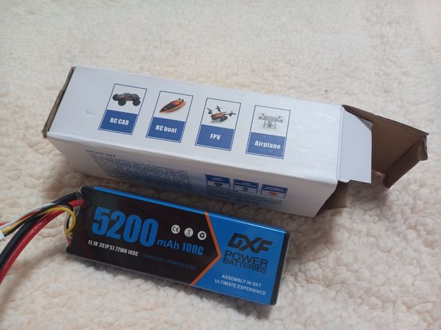 GXF power batteries 5200 mah 100c