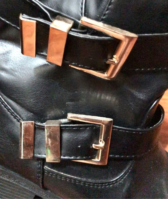 Botines polipiel bajos