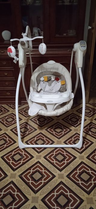 Columpio bebé Graco de segunda mano en WALLAPOP