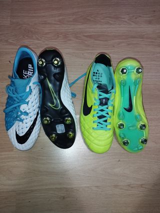Botas de fútbol Nike talla 40 de segunda mano por 69 EUR en Madrid en  WALLAPOP