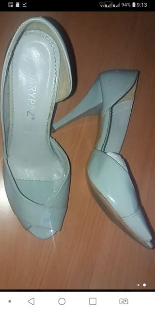 Sandalias tacon fino marypaz de segunda mano por 7 EUR en Parla en WALLAPOP