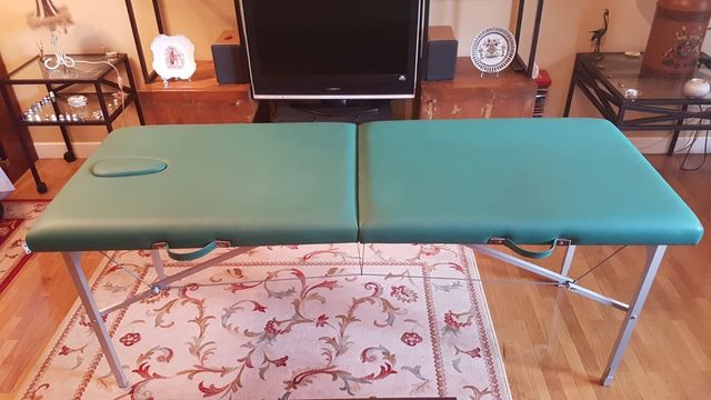 Camilla plegable de aluminio Marca Ecopostural