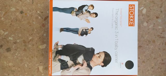 mochila porta bebe Stokke