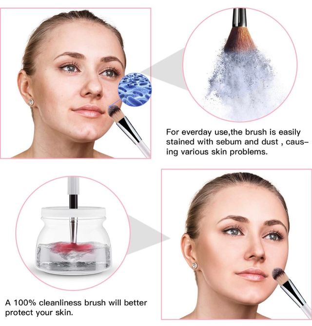 Limpiador de brochas eléctrico NUEVO