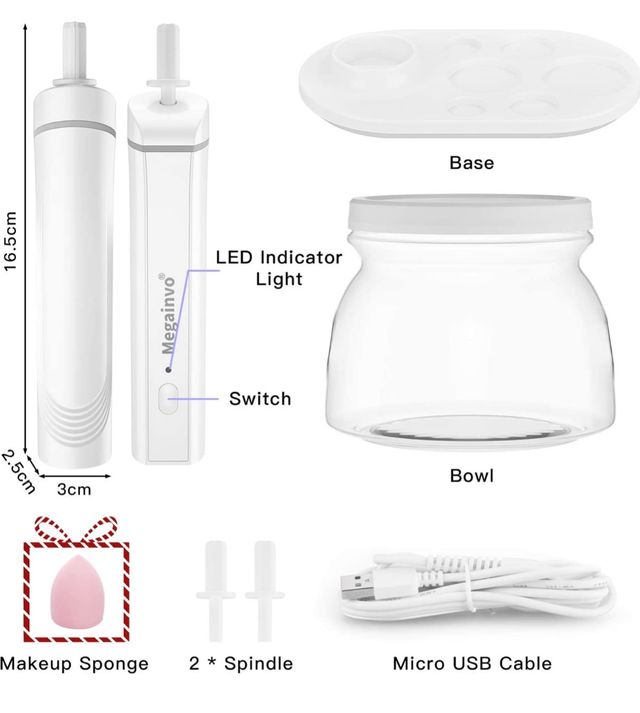 Limpiador de brochas eléctrico NUEVO